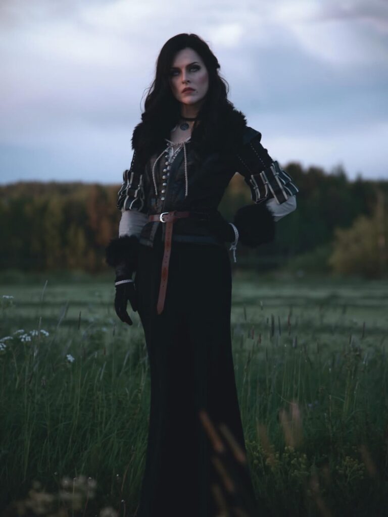 Discover an incredible Yennefer cosplay by CarinJohnCreations—power, elegance, and true Witcher vibes captured in every shot.