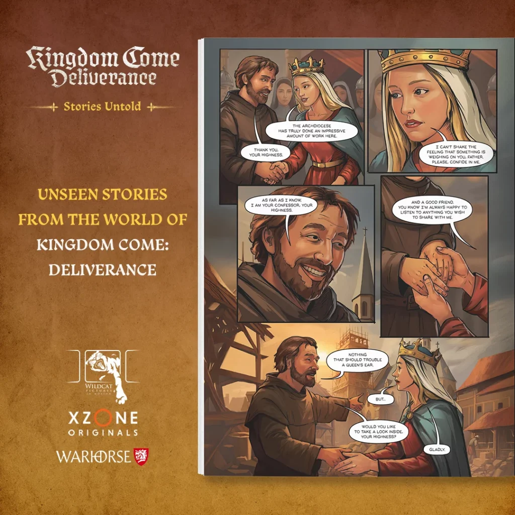 Warhorse Studios partners on Untold Stories, a 100+ page hardcover comic based on Kingdom Come: Deliverance.